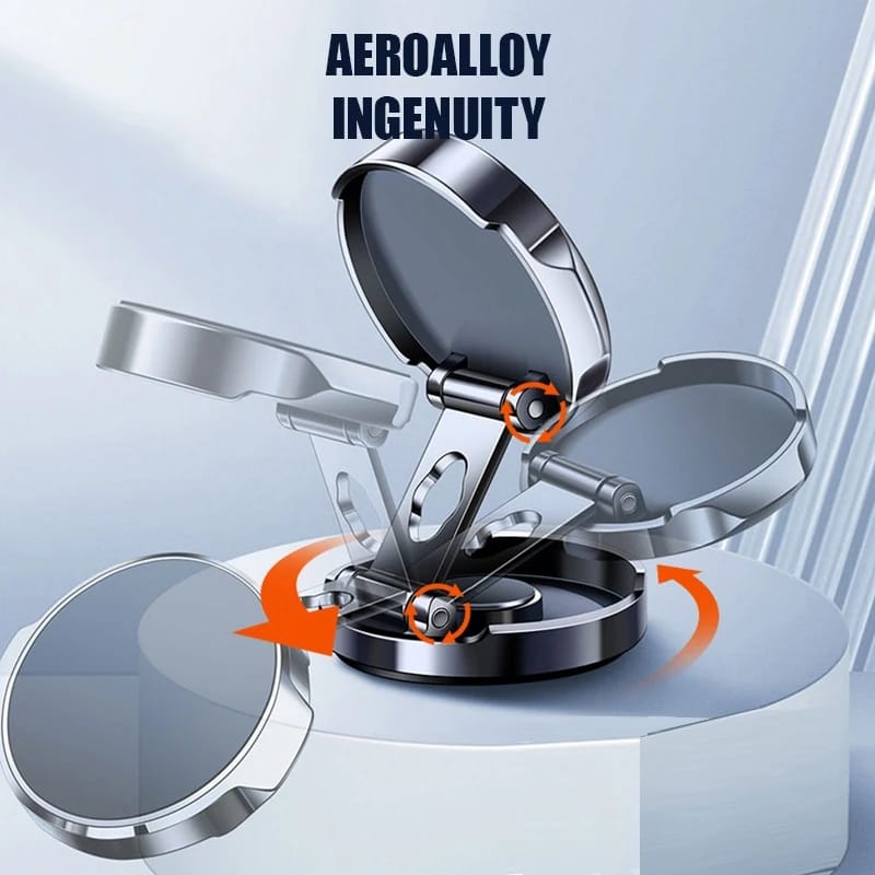Foldable magnetic Car/home Phone holder