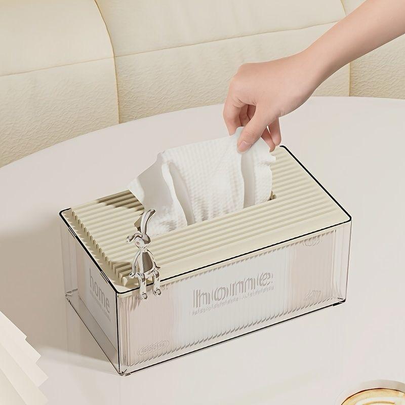 Transparent Acrylic Serviette
/ Napkin Holder with
spring