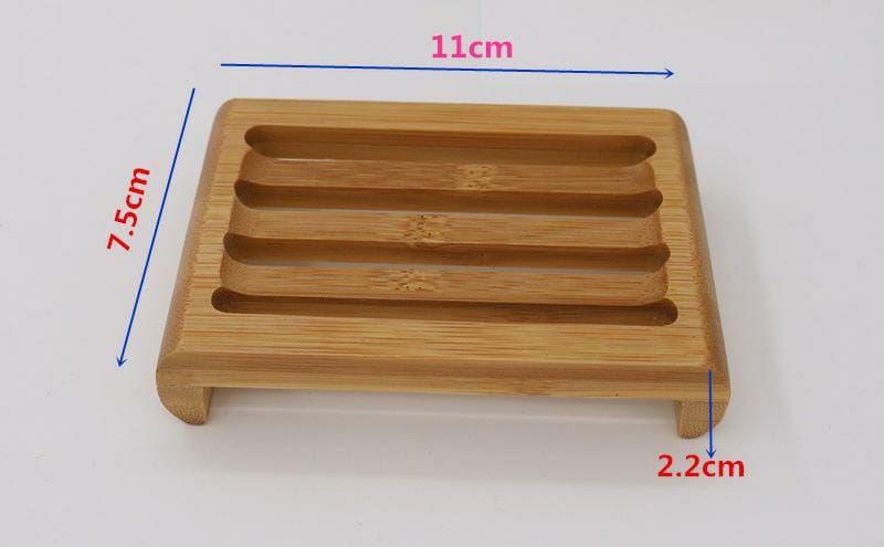 Bamboo soap dish / soap holder