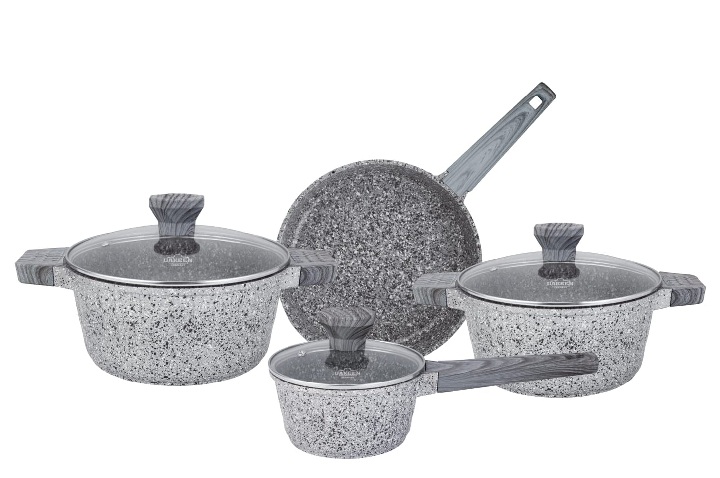 7pcs premium Cookware set (VK 25)
PFOA FREE