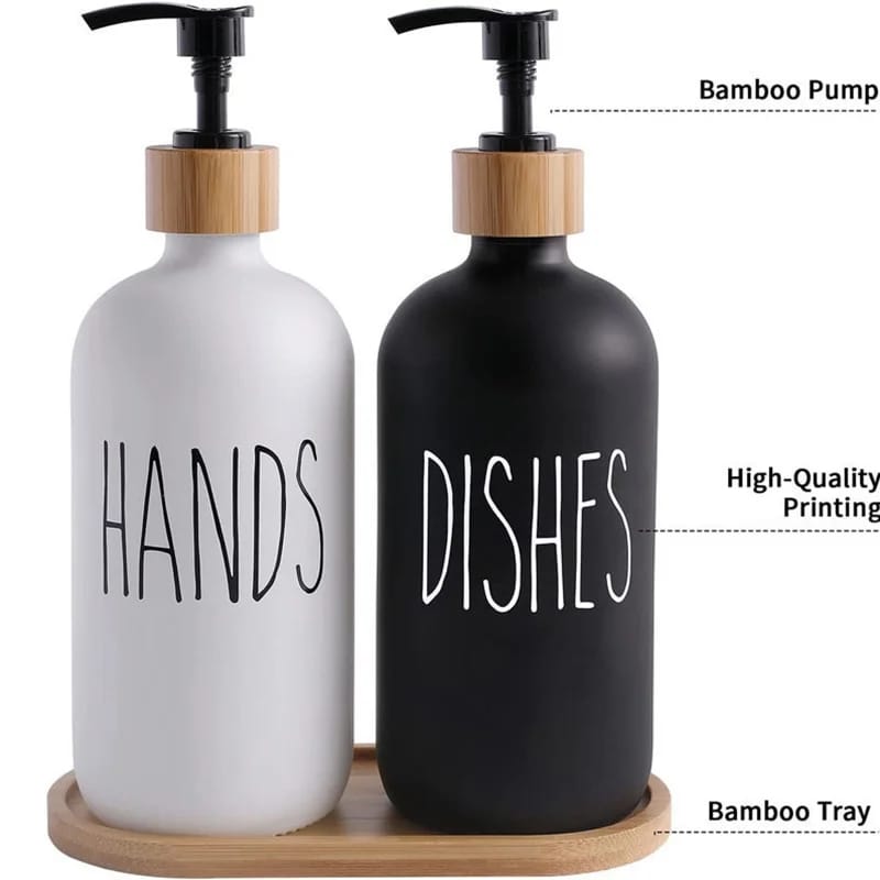 3 pc / set hand and soap dispenser