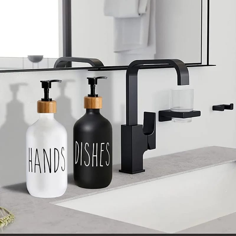 3 pc / set hand and soap dispenser