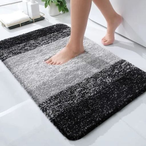 Thick Plush Bathroom Rug Non Slip Bath Mat