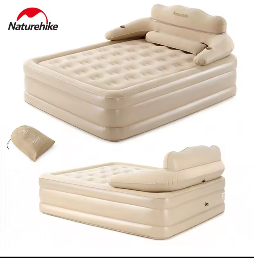 Double king-size inflatable bed