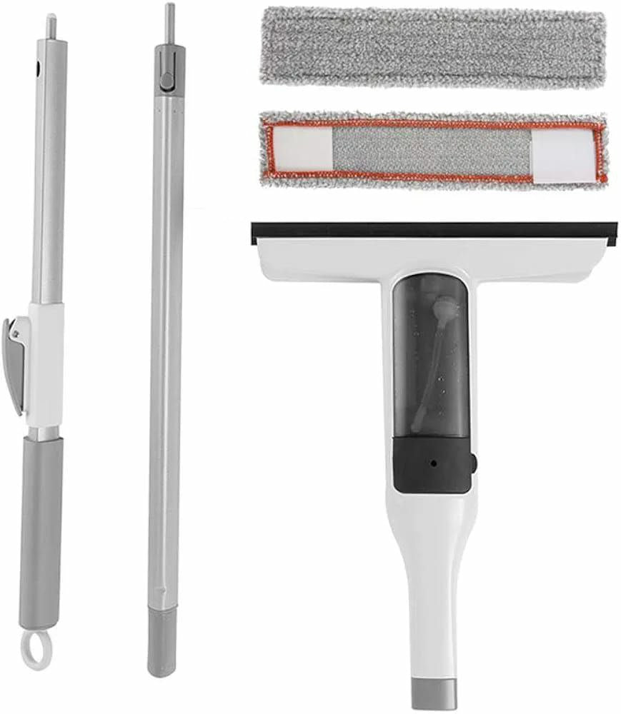 Window Cleaner with sprayer and squeegee