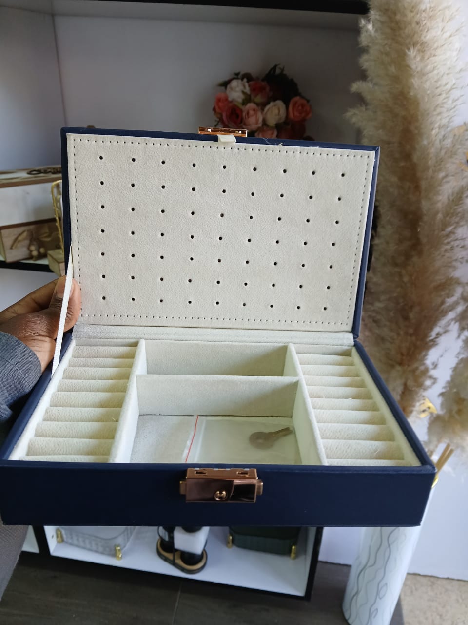 Travel Jewelry Bag / double layer Jewelry Organizer