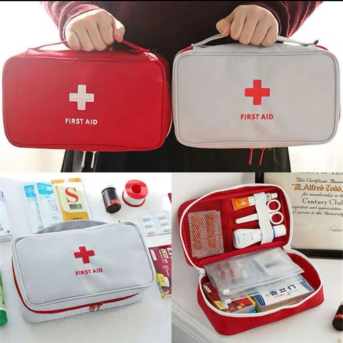 NEW First Aid Kit Emergency Medical First aid kit bag