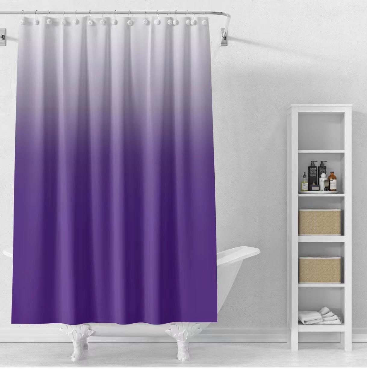 Shower curtains. 180*180cm Shower curtains with hooks