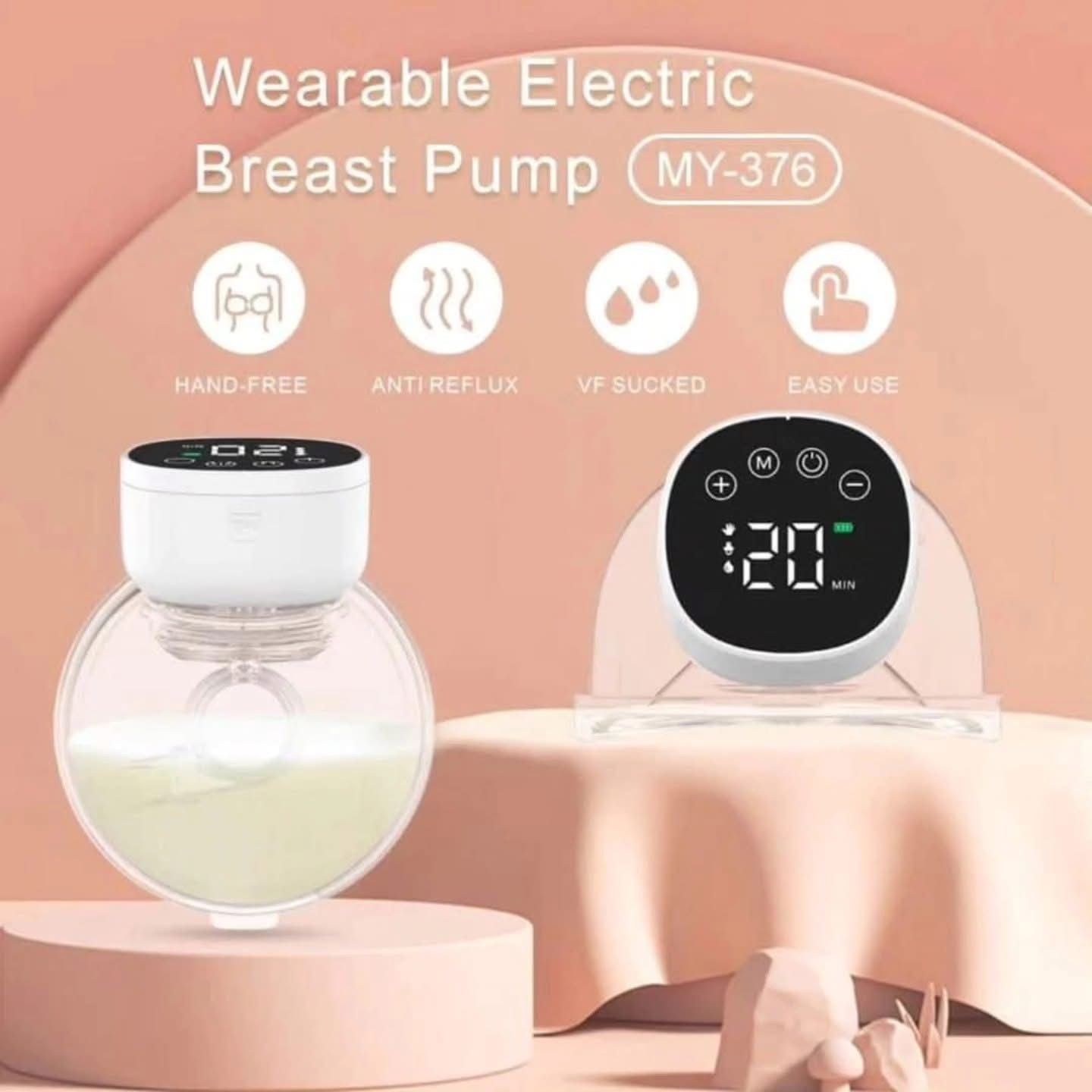 Rechargeable & Wearable Breast Pump