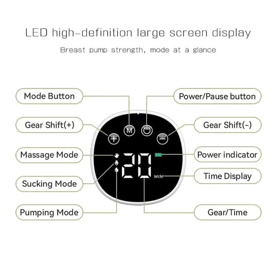 Rechargeable & Wearable Breast Pump