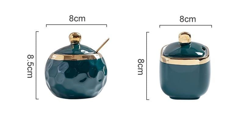 Square Ceramic sugar Dish