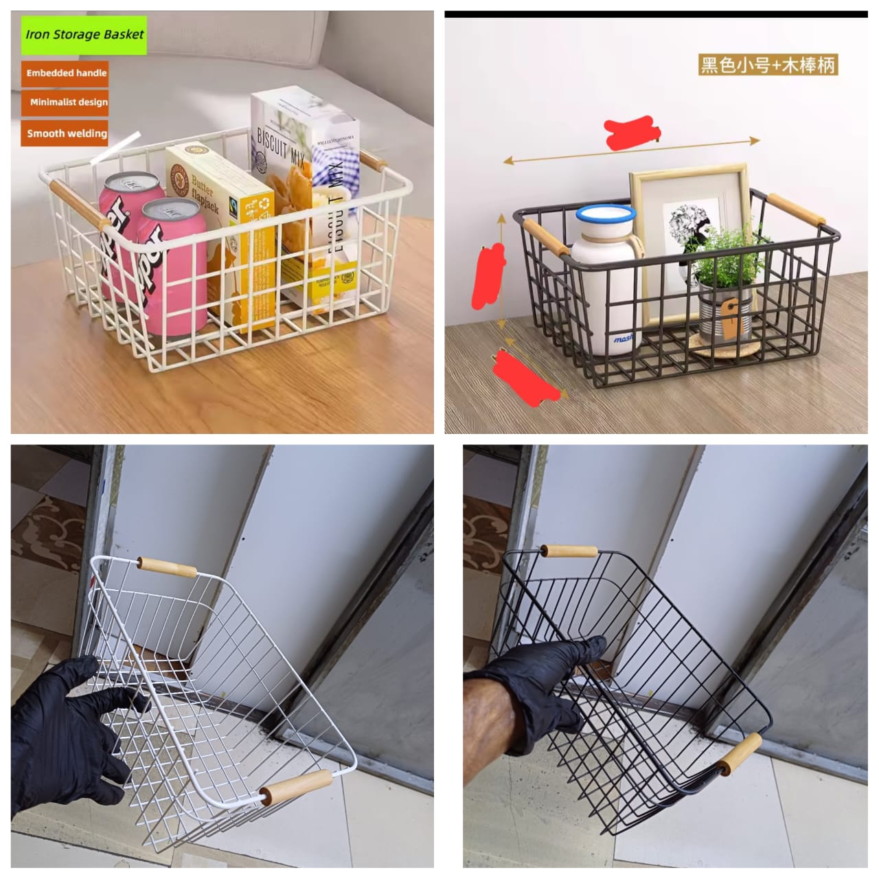 Quality mesh organizing baskets