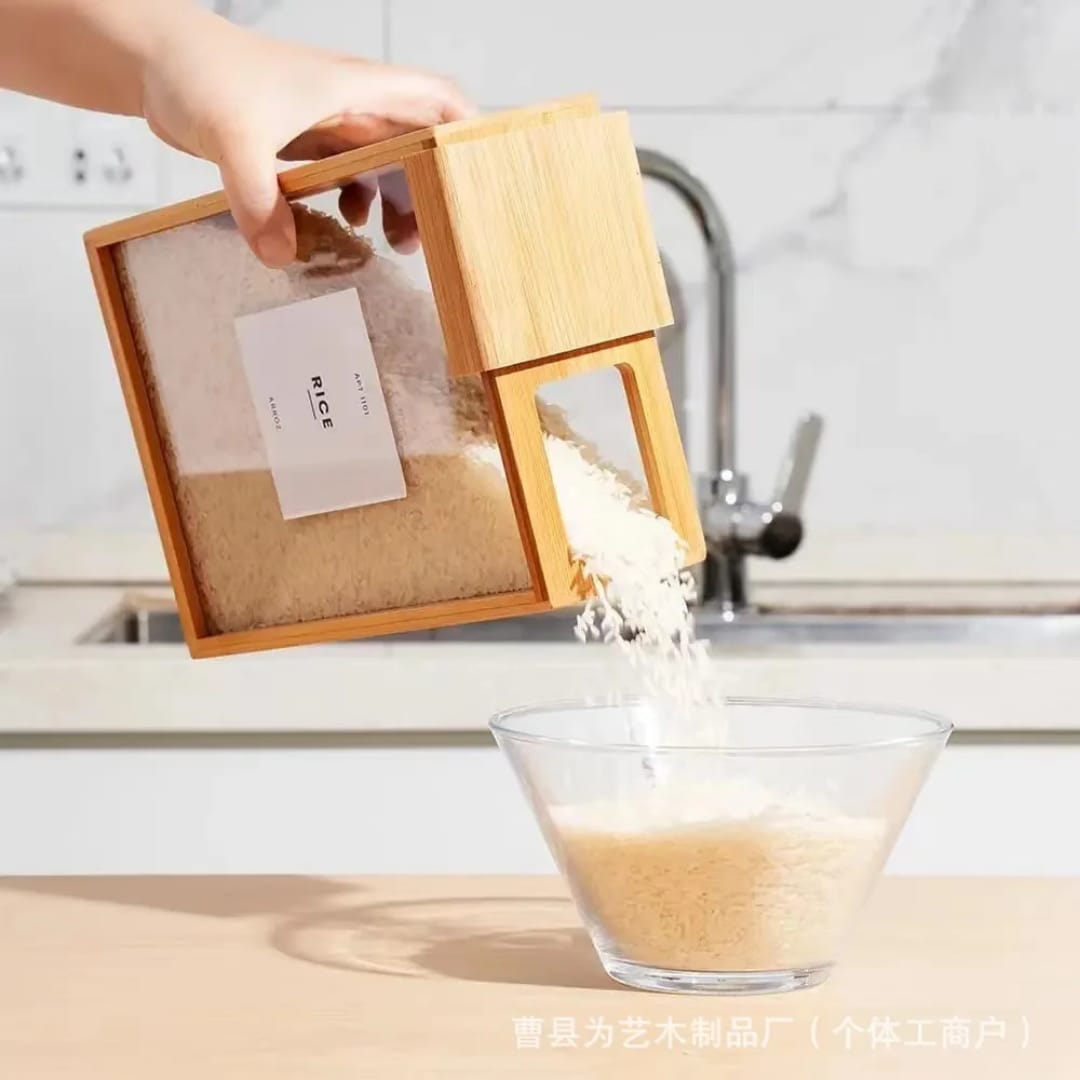 3L Transparent Dry Food/Cereals Storage Container.