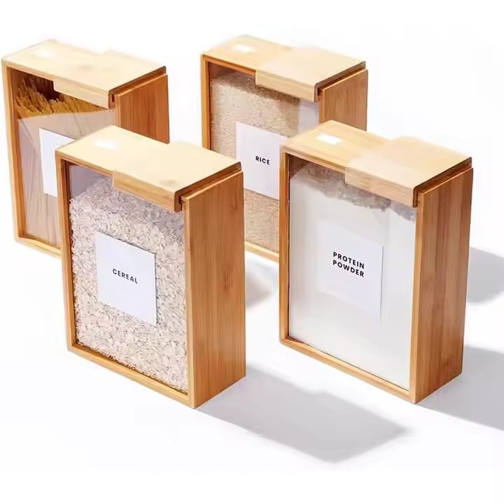 3L Transparent Dry Food/Cereals Storage Container.