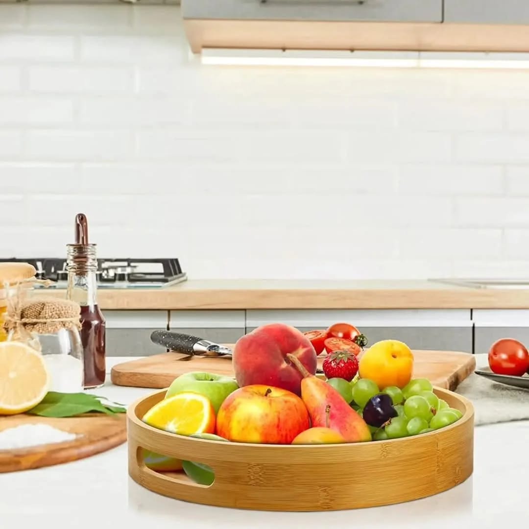 MULTIFUNCTIONAL BIG SIZED 4 IN 1 BAMBOO TRAYS