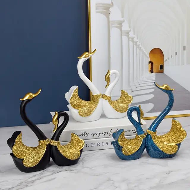 Pair Swan Home decor