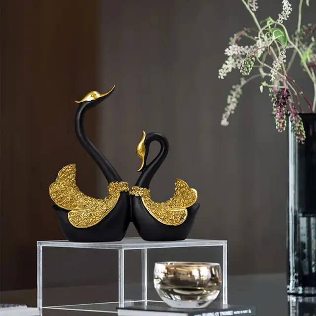 Pair Swan Home decor