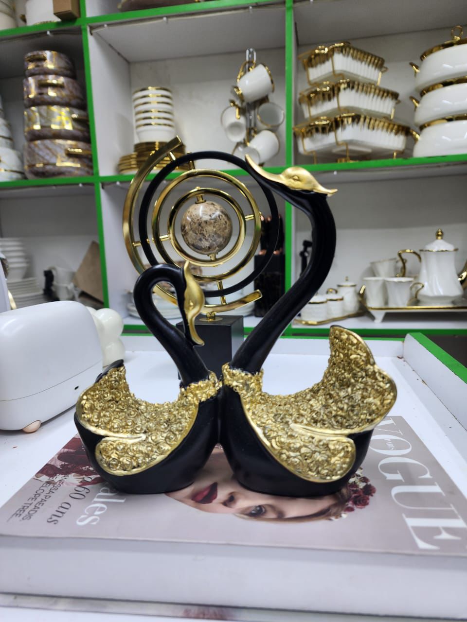 Pair Swan Home decor