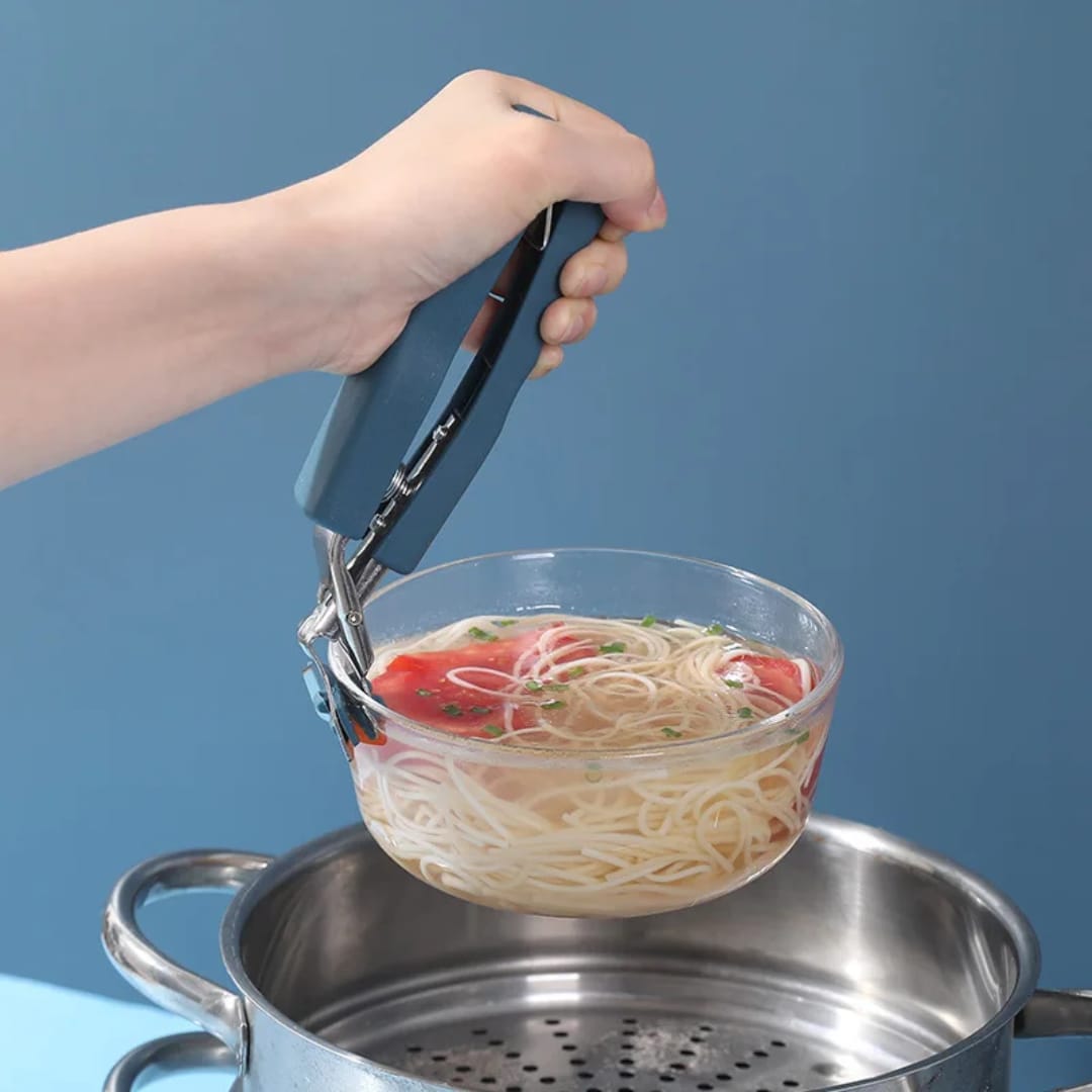 3pcs Anti scald heat resistant plate, bowl gripper mittens
