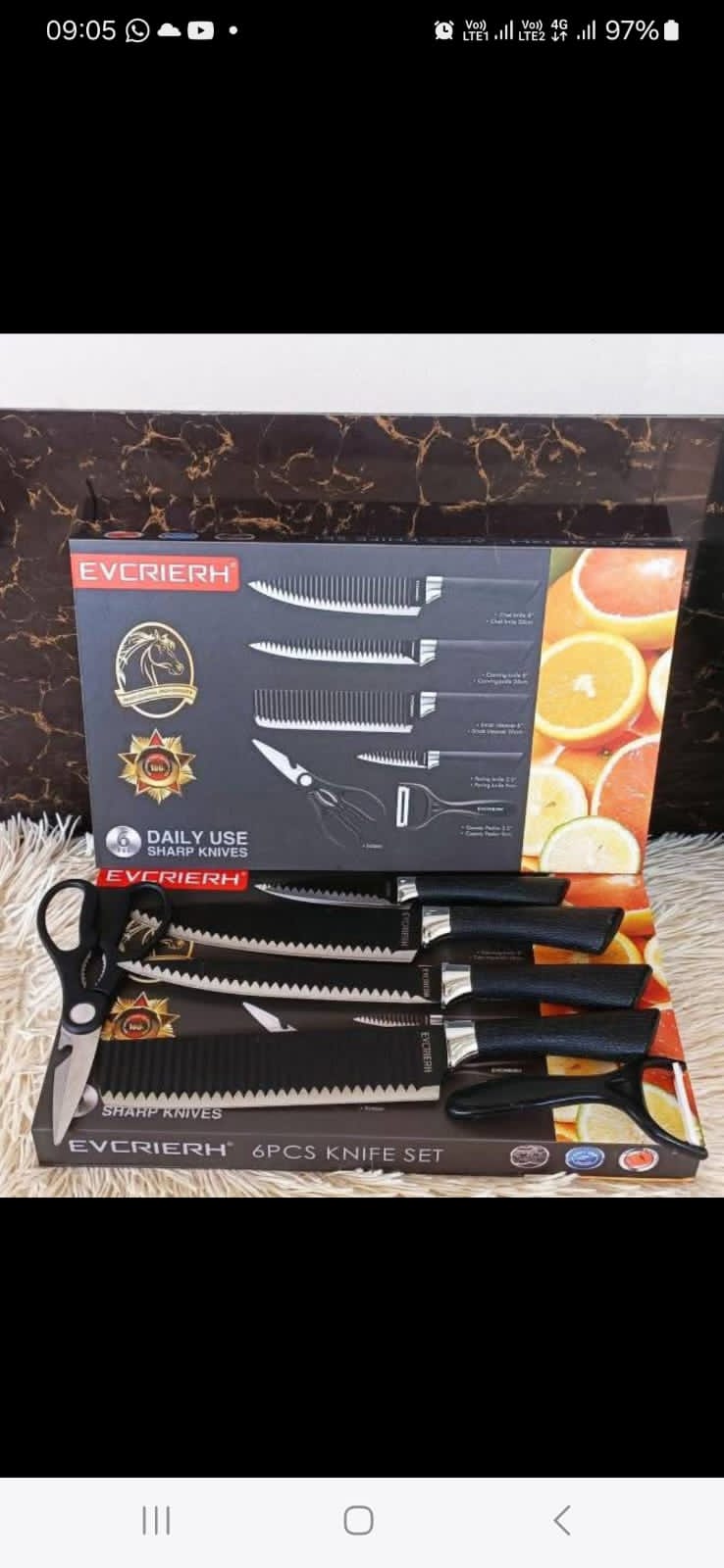 Kitchen knifeset
