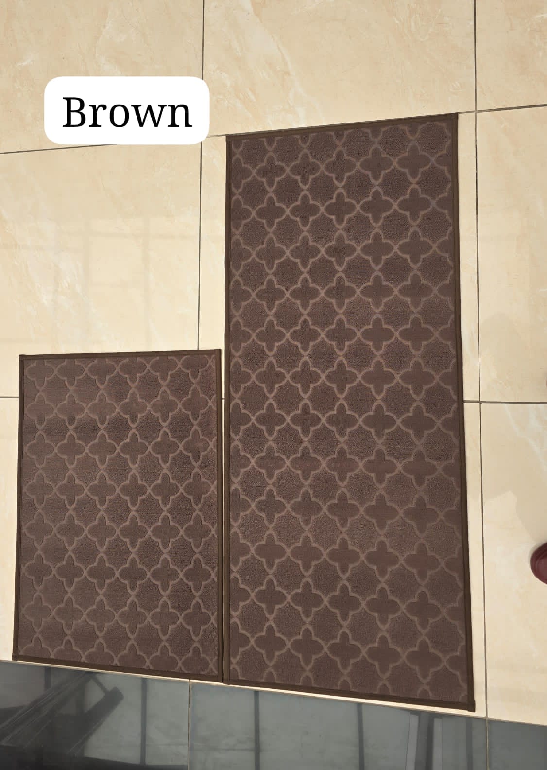 2pc Thickened Absorbent Kitchen Mats.