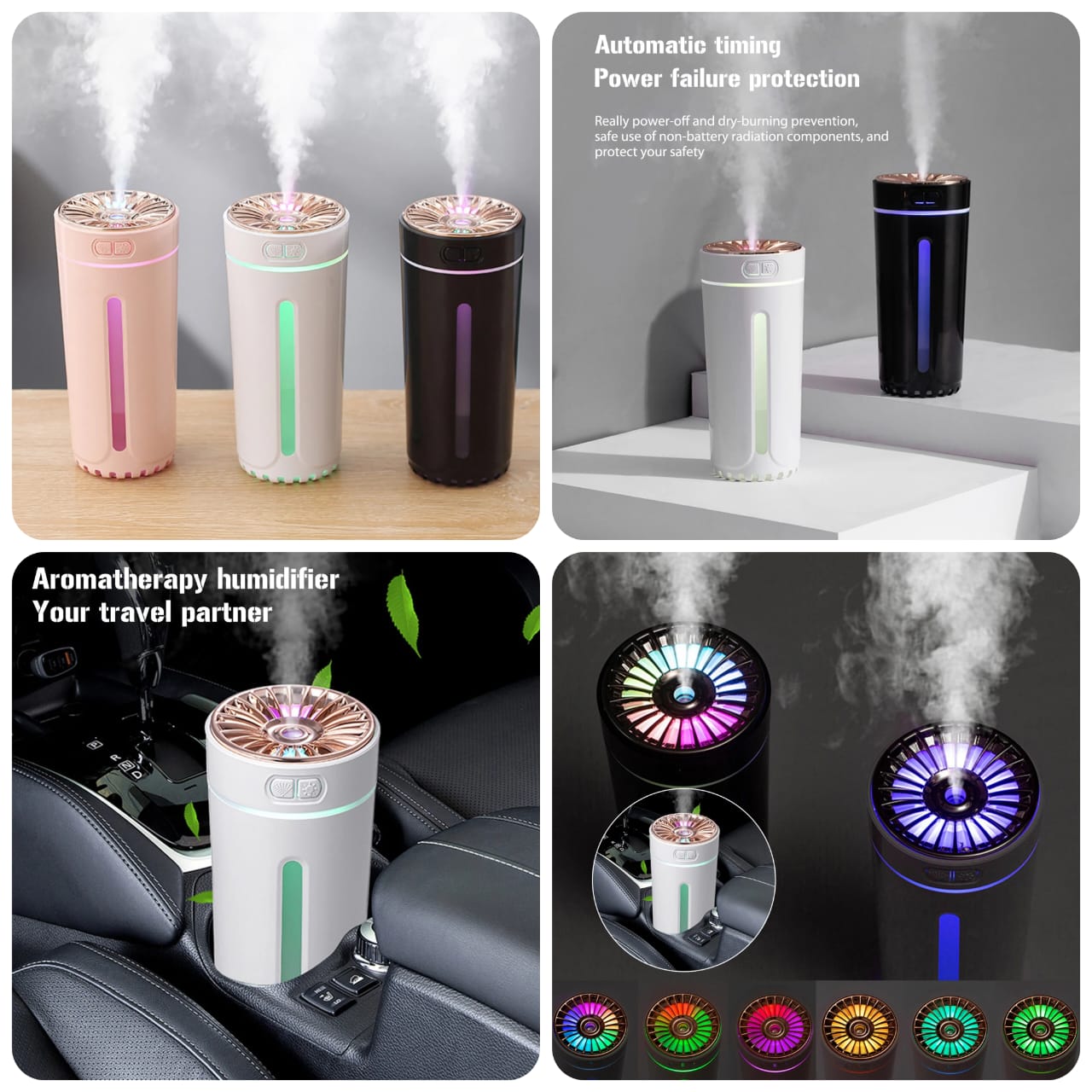 RECHARGEABLE CAR/HOME HUMIDIFIER
