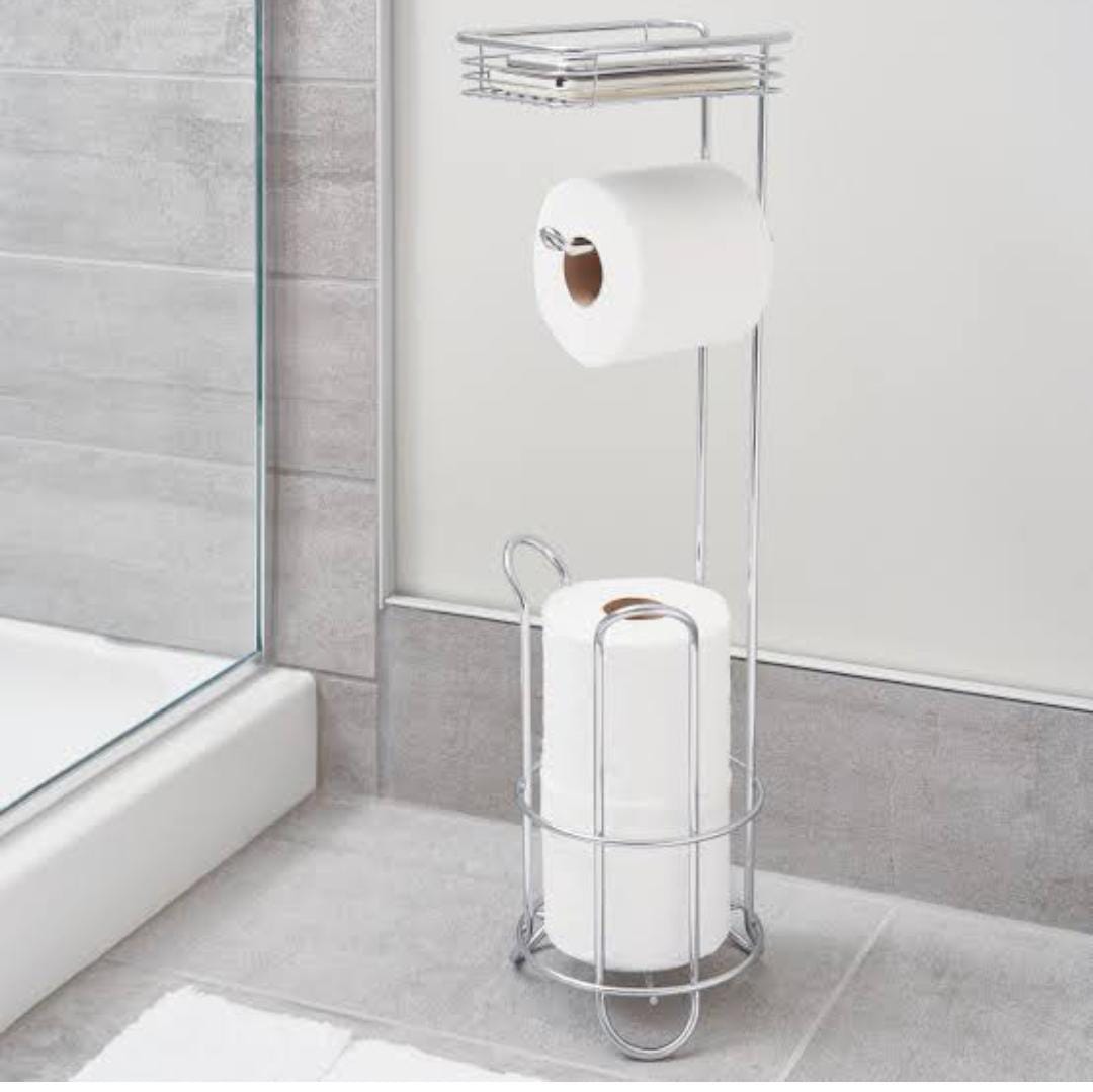 Free Standing Tissue holder
Toilet Paper Holder Stand