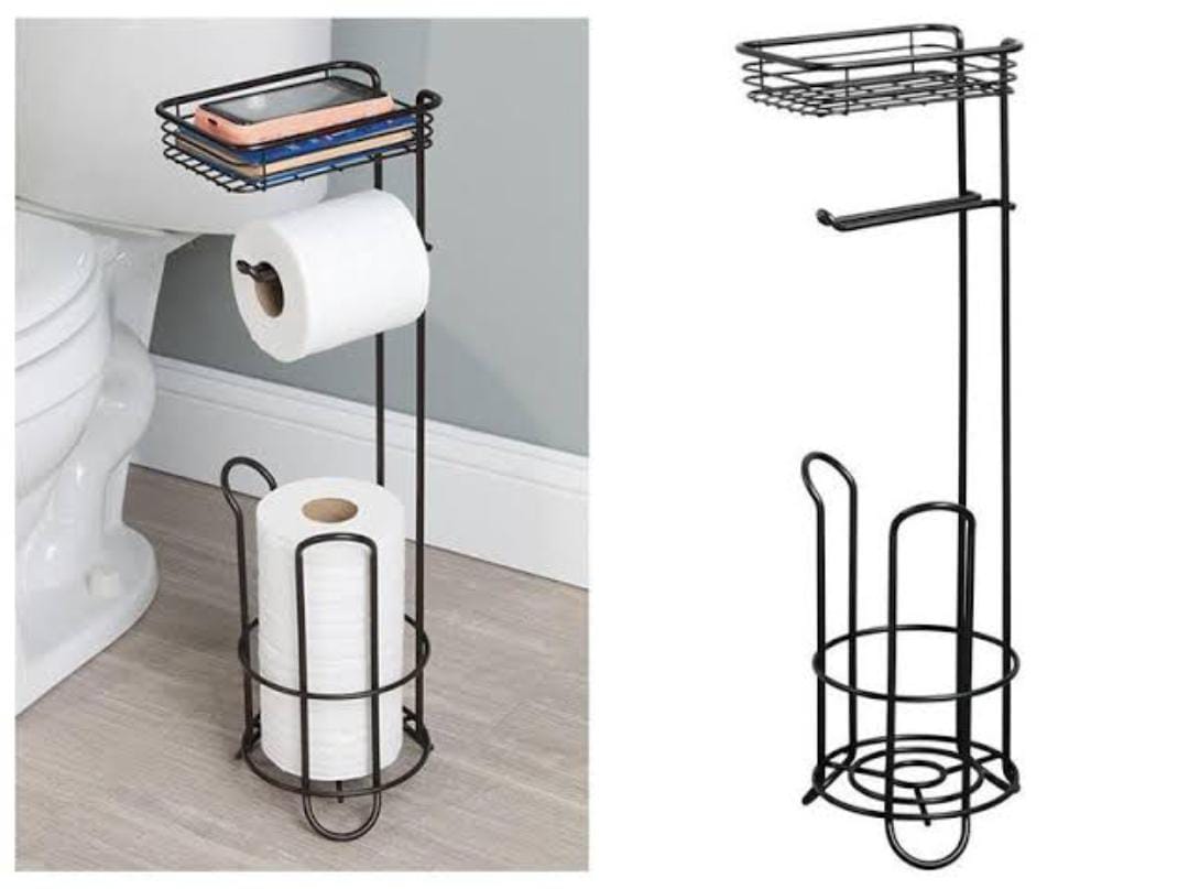 Free Standing Tissue holder
Toilet Paper Holder Stand