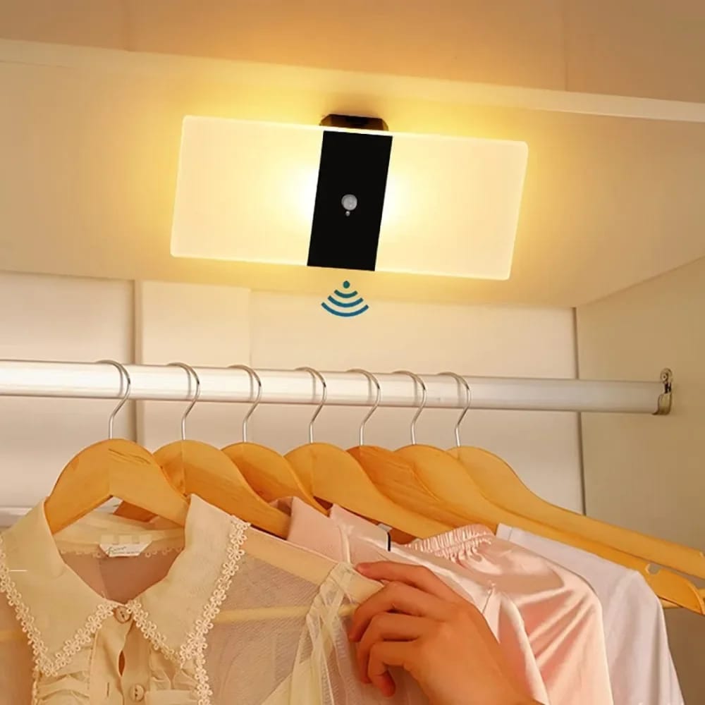 Motion sensor wall lamp