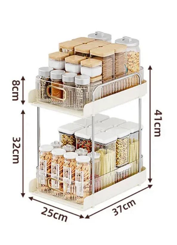 Luxury 2 Tier multipurpose Storage Rack