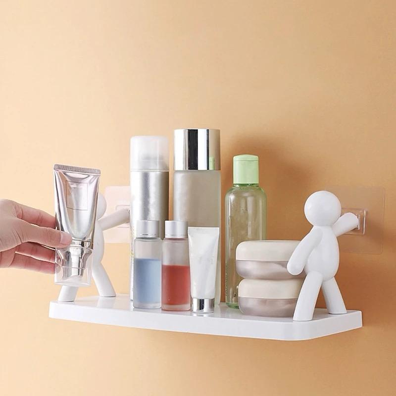 Self-adhesive Bathroom Storage Racks