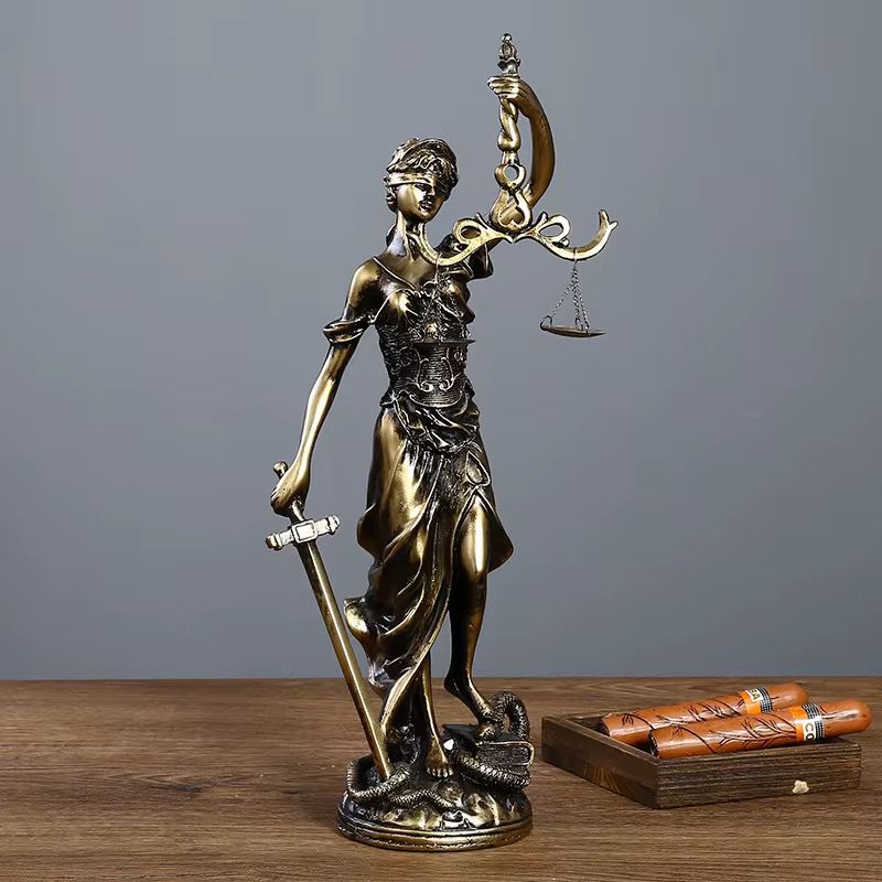 Resin Sculpture Legal Justice A Symbol of Honesty Model Goddess Greek Mythology 10999/-