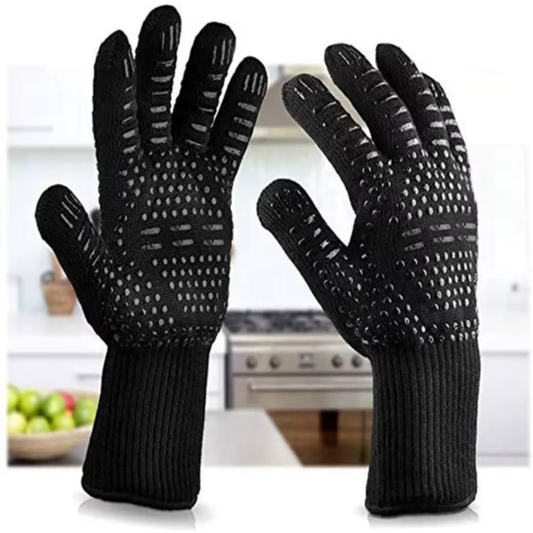 Thermal insulated Barbecue Heat Resistant Gloves