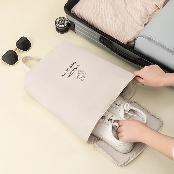 Portable travel shoe bag