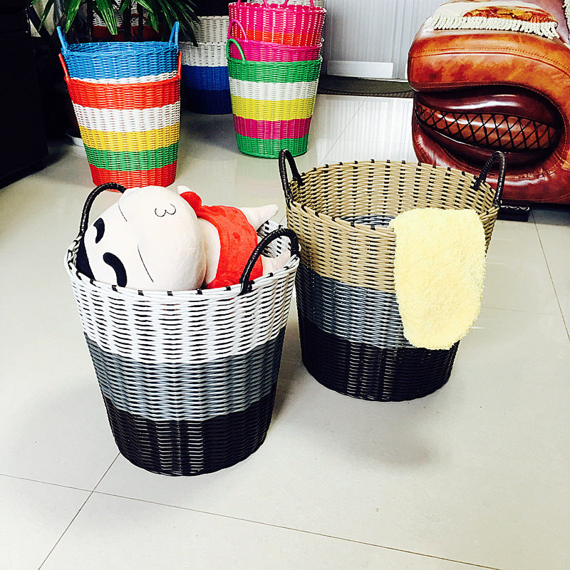 Rattan laundry / multipurpose basket