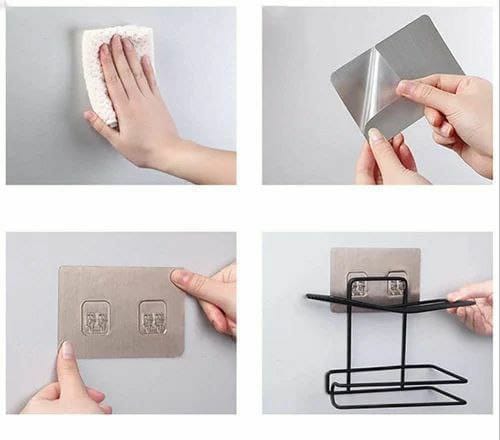 Wall mounted tissue holder