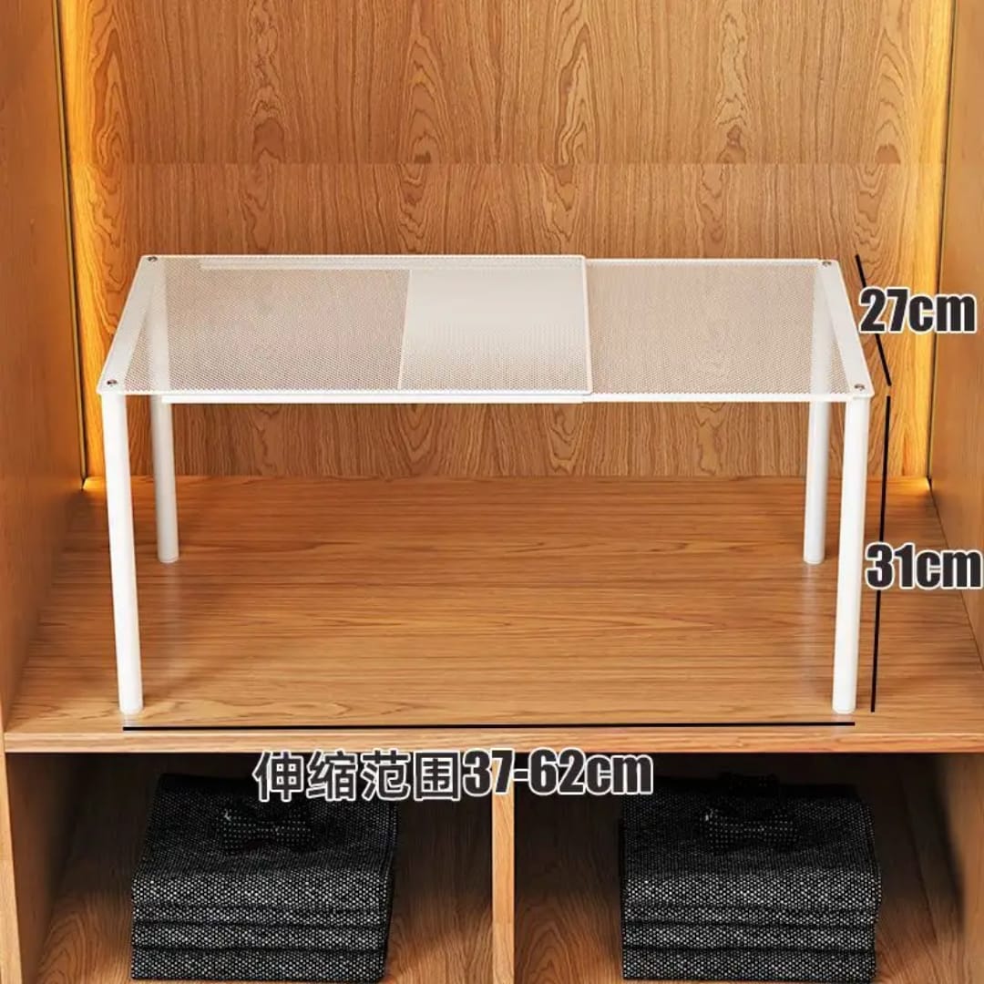Extendable under the shelf organizer