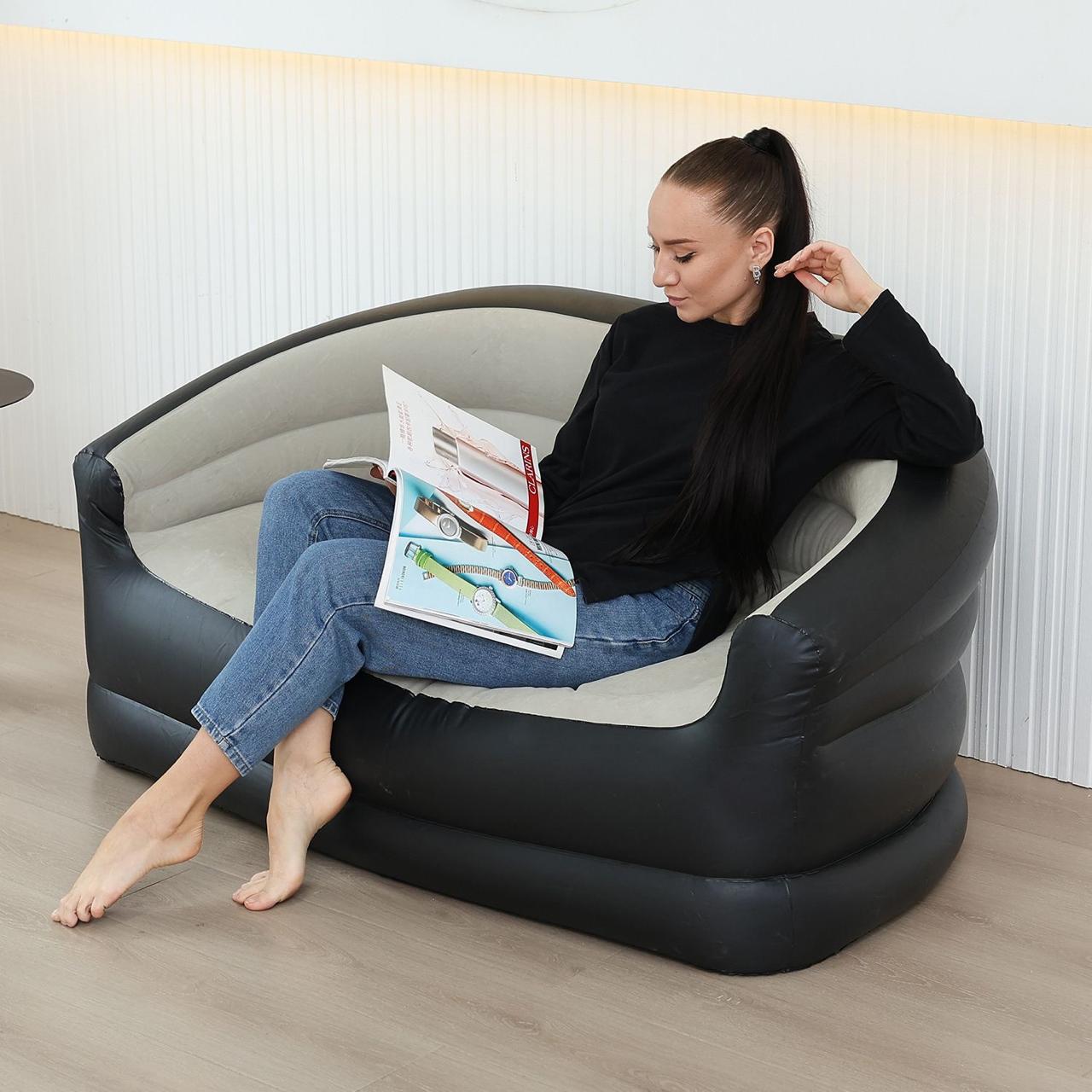 Inflatable 2 seater couch Blow Air sofa