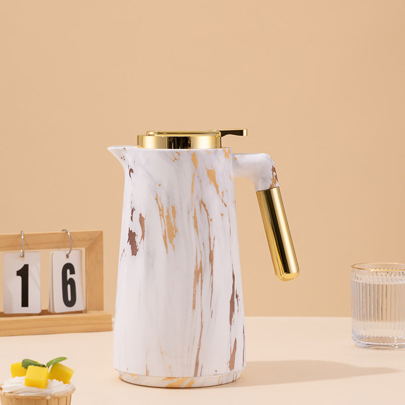 Marble vacuum flask