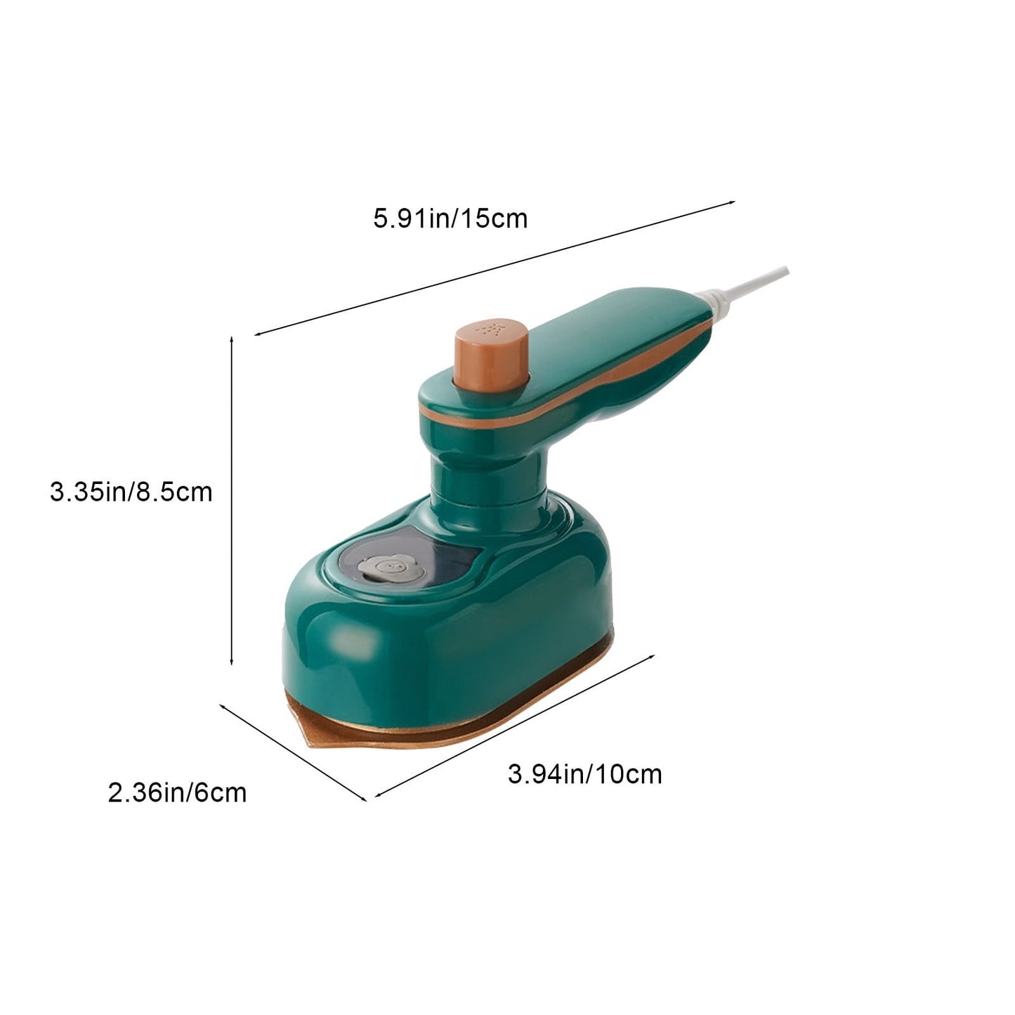 Portable handheld garment steamer