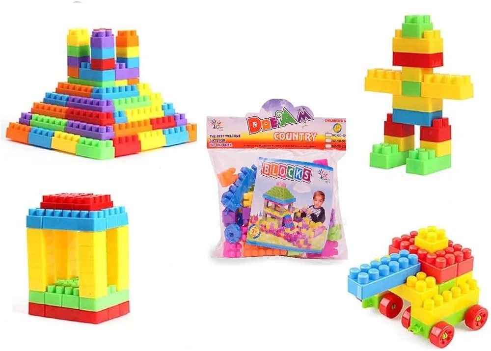 90pcs Building Blocks Toy Smart Stick Kids,