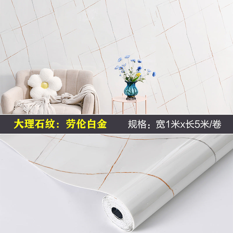 Self-adhesive Marble sticker Paper
Size 1.2*3m
