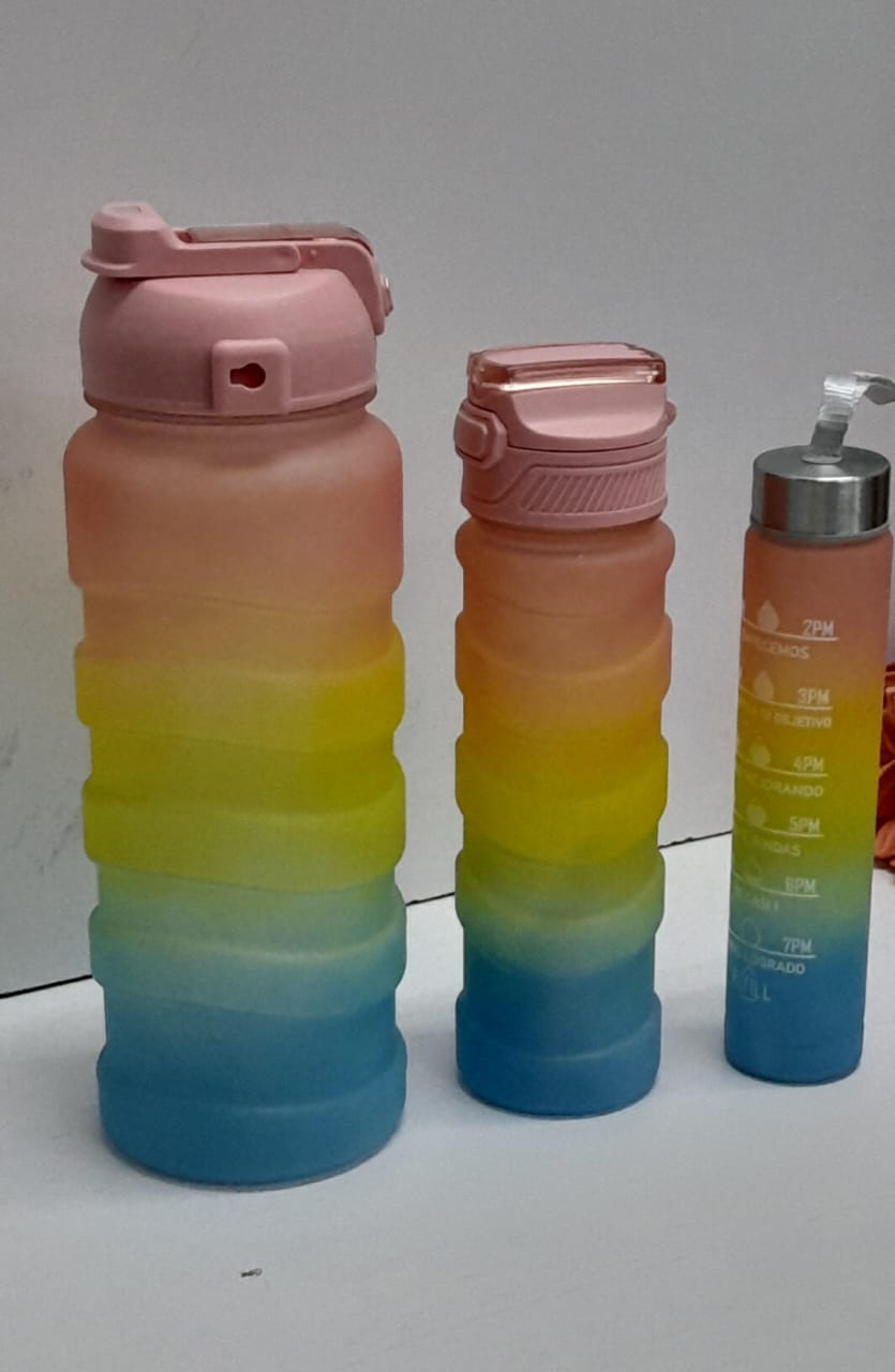 3 in1 water bottle set