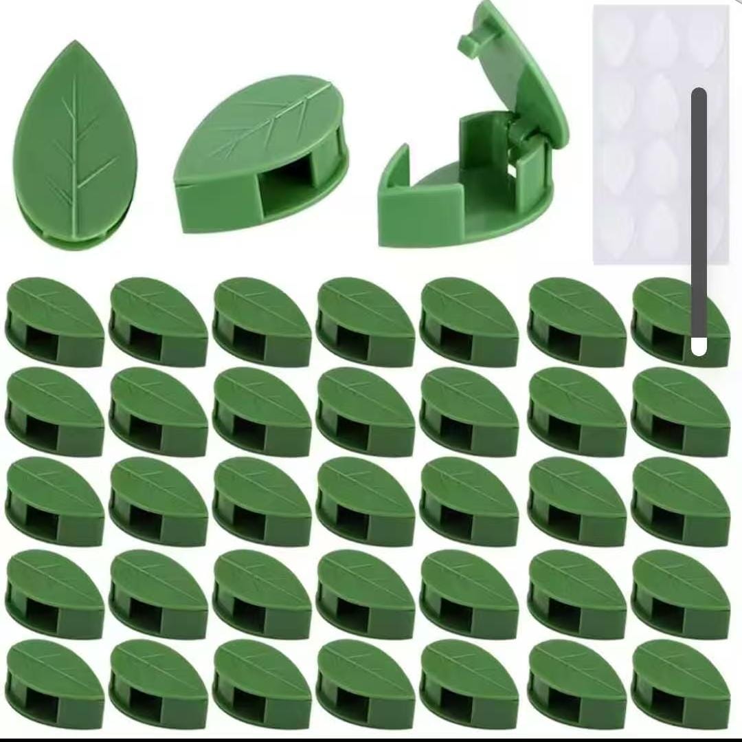 Climbing plants self-adhesive clip