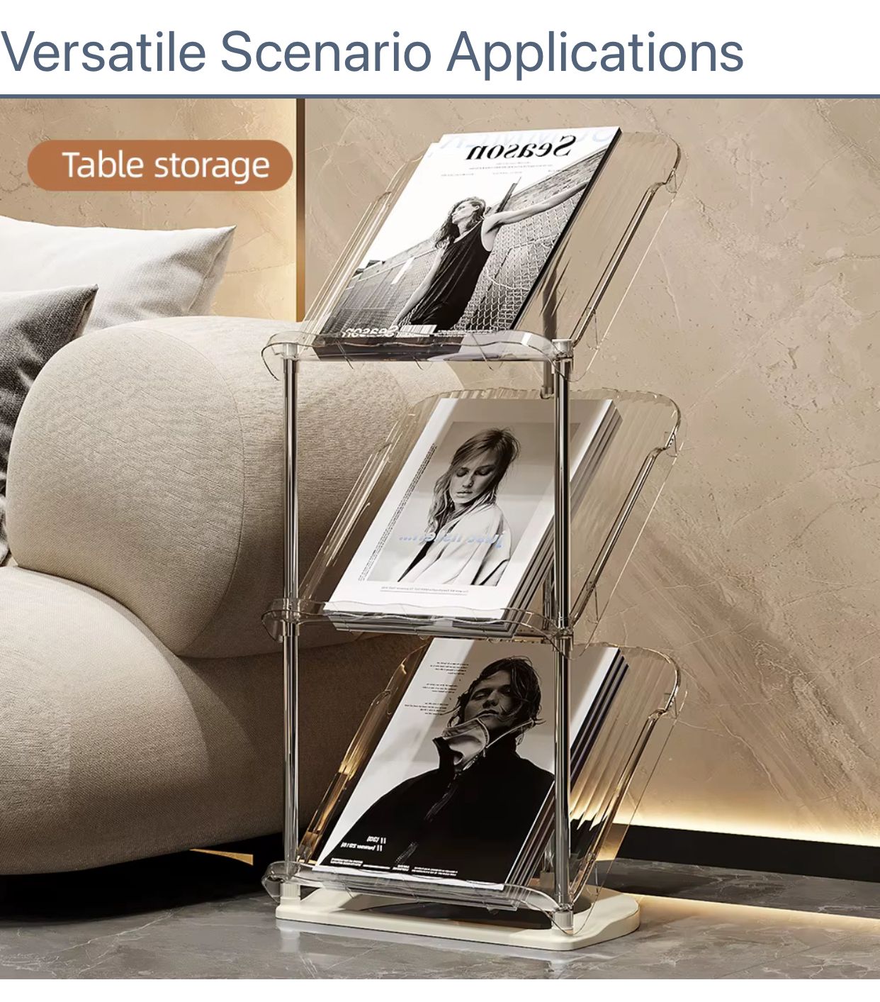 5Tier- Entryway Stackable Shoe Organizer/Shoe Rack