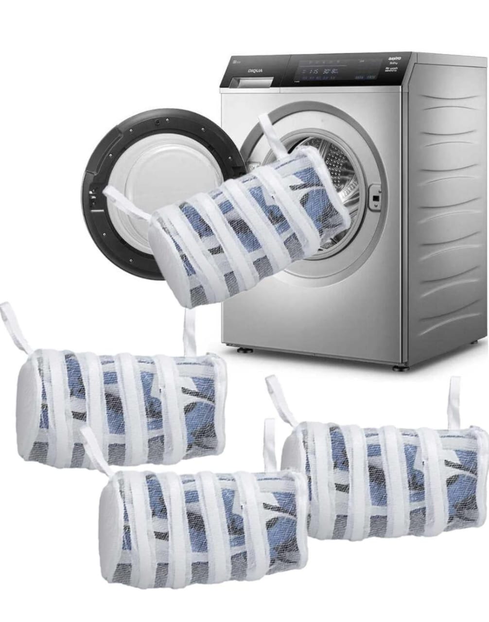 Shoe Washing Machine meshlike Washing Bag, Laundry Mesh Bag for Sneakers, Socks, Bras, Suitable for Travel Storage