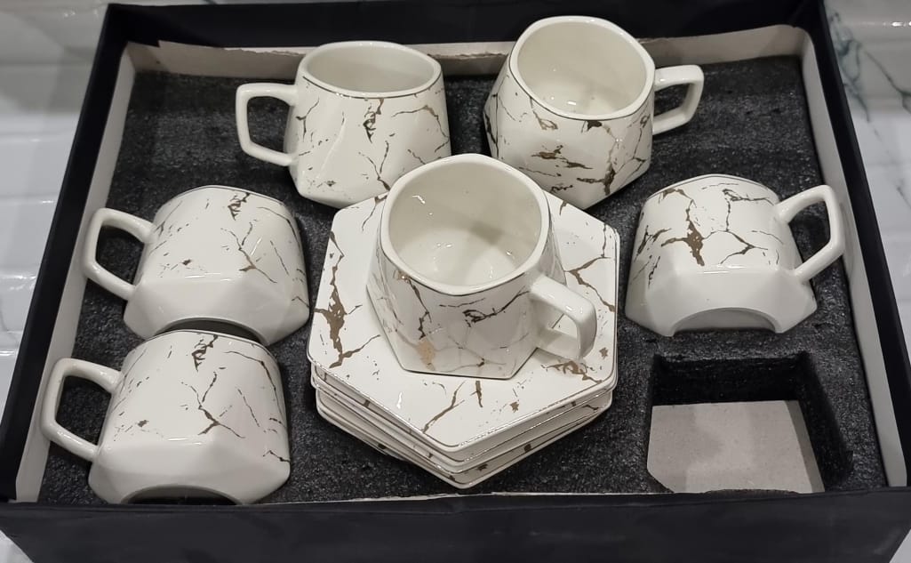 Special 12pc cup saucer in gift box