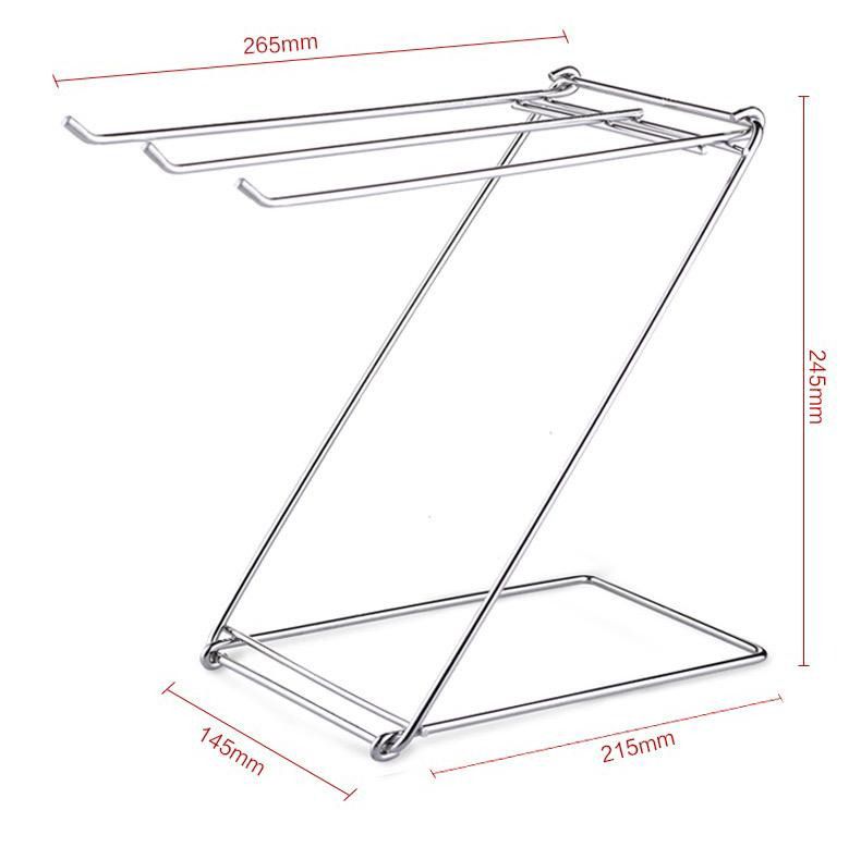 Stainless steel Dish Cloth/Towel Rack