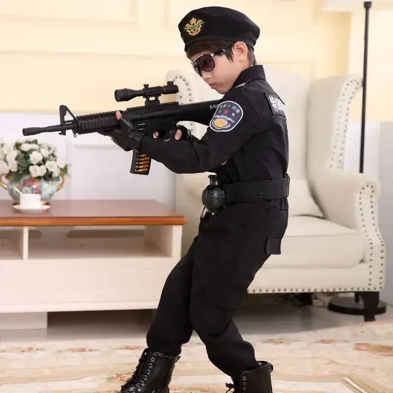 SWAT Children unisex police costumes