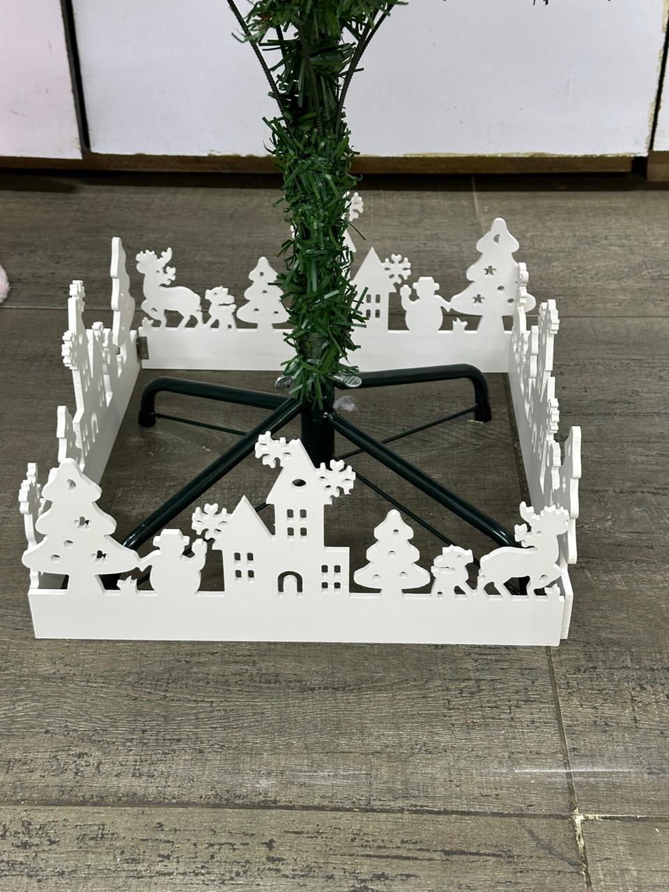 Christmas Tree Stitching Fence Splice Garden